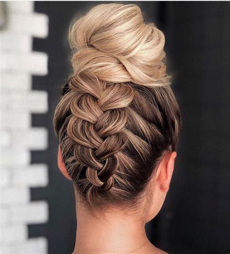 ideas for hair up styles